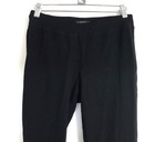 Eileen Fisher Women's Black Viscose Blend Tapered Knit Pull-On Pants Sz XXS — photo 4