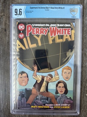 Superman s Pal Jimmy Olsen s Boss Perry White 1 CBCS graded 9.6