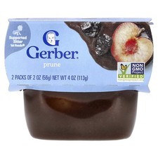 Baby Food, 1st Foods , Prune, 2 Pack, 2 oz 56 g Each