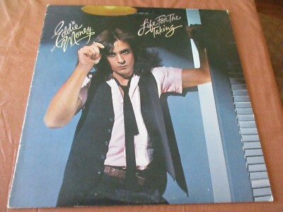 EDDIE MONEY-Life For The Taking/Columbia LP/1978/Strong VG to VG+(play graded)