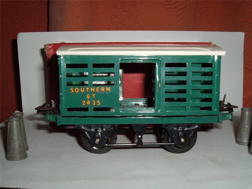 SPUR O HORNBY R169 NO1 MILCHVERKEHR SÜDBAHN 6T 2435 KASTEN 4 MILCHKANNEN | Zustand: Used