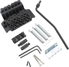 Black Guitar Tremolo Licensed Floyd Rose Bridge System