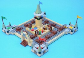 LEGO 3862 - Hogwarts - Harry Potter Game - 2010 - complete