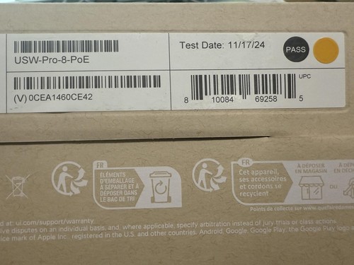 Ubiquiti Professional 8 PoE | 8-Port Managed Layer 3 Gig PoE Switch - Picture 5 of 5