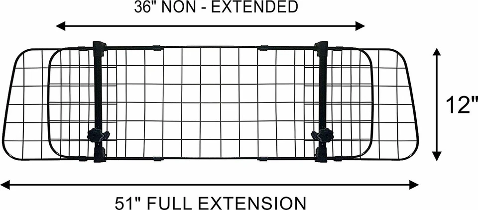 Adjustable Car Headrest Dog Guard Protectors For Mercedes-Benz SLR 2004-2010 - Image 2 of 4