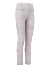 NEW Athleta Womens Size Small Neutral Tan Jacquard Chaturanga 7/8 Length Legging