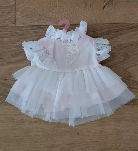 Lace Ruffle Dress 18" Fit for American Girl Journey Girls Our Generation My Life