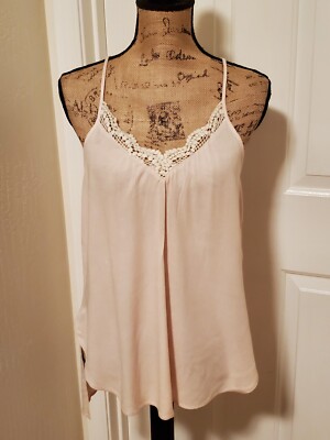 Lush Women's Size XS Blush Strappy Tunic Top