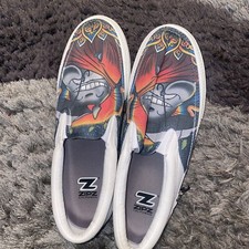 ZIPZ California ZIP-ON Unisex Canvas SlipOn Interchangeable Shoes 8 men /10 wms