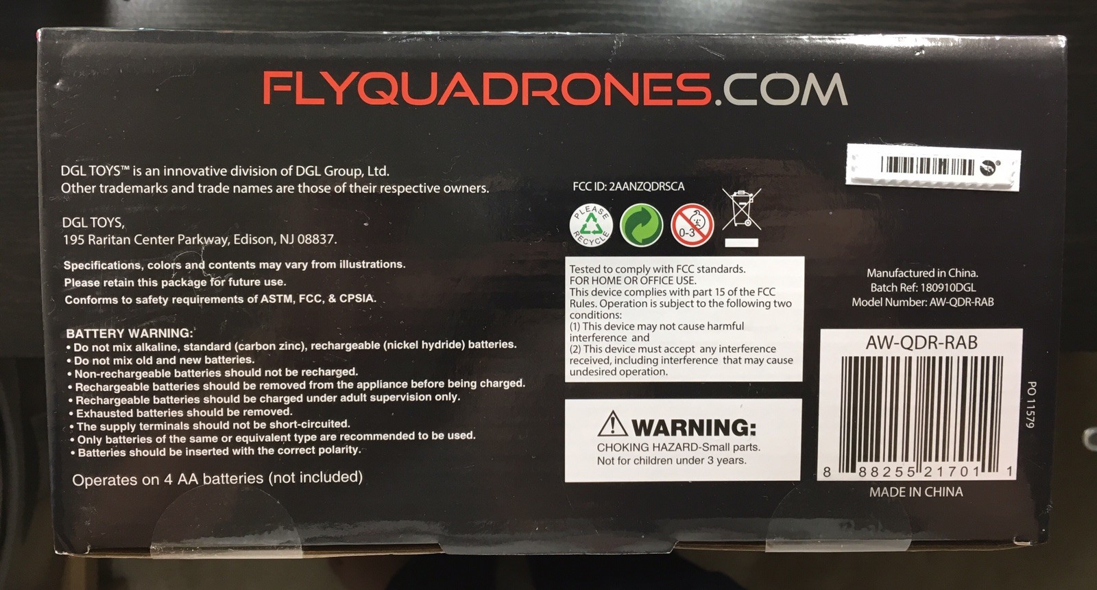 quadrone scarab camera drone