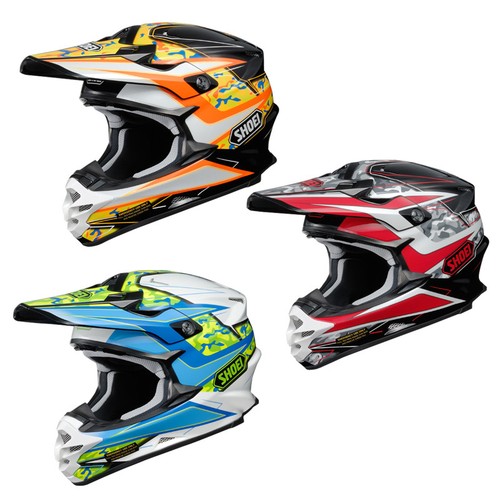 Shoei VFX-W Turmoil Motocross Helmet MX 