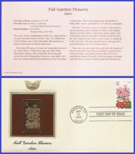 USA2 #2993 U/A GOLDEN REPLICA FDC   Aster