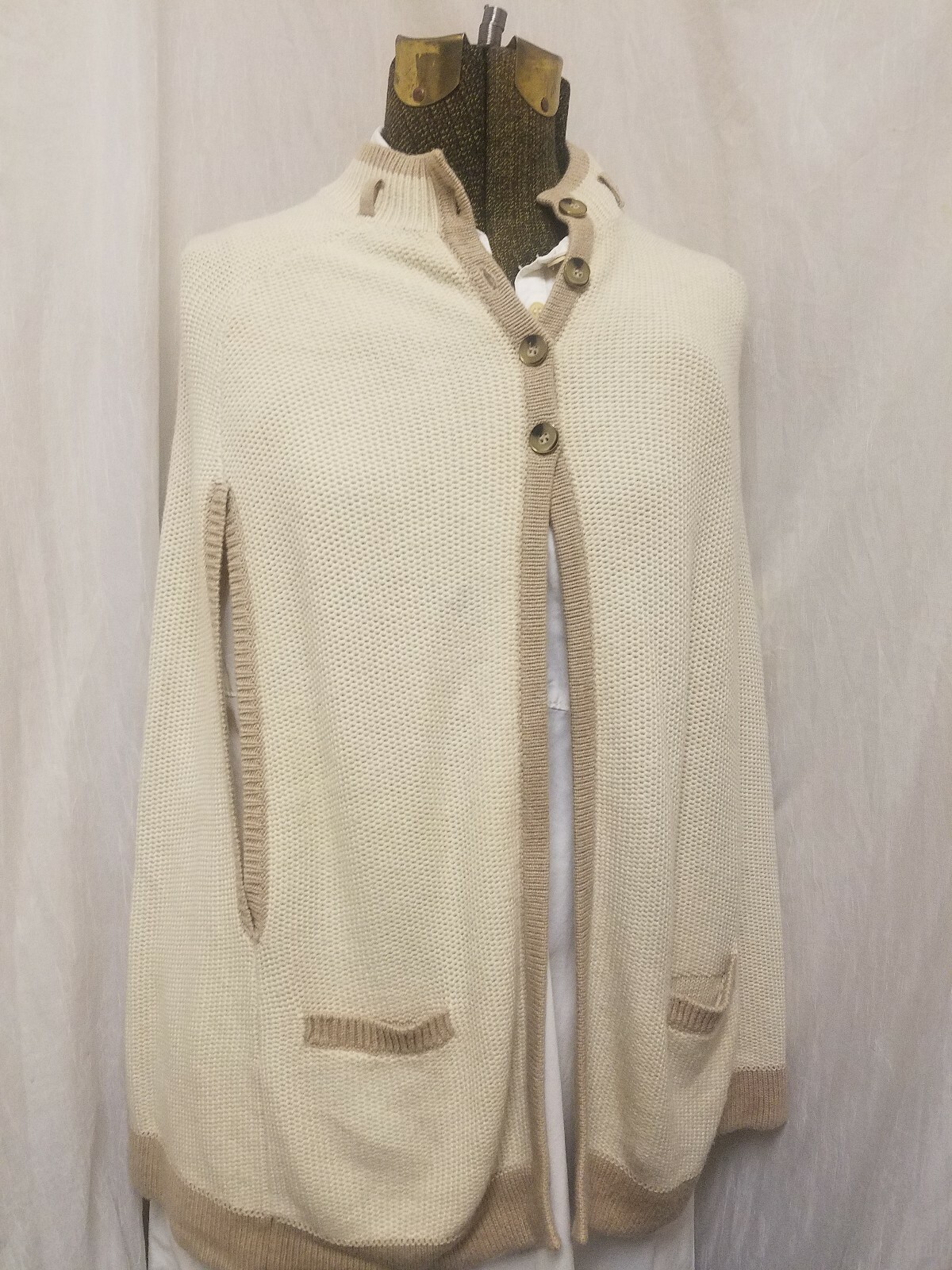 cotton sweater coat