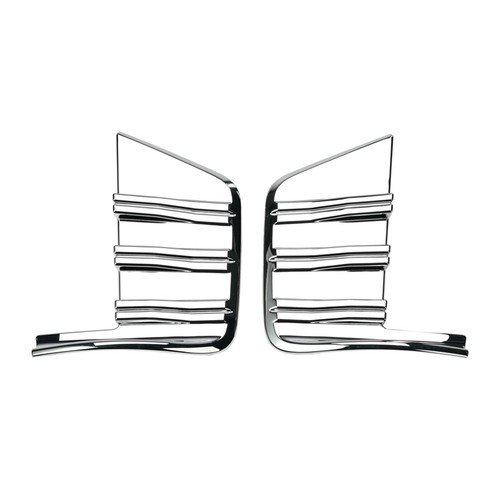 Chrome Front Fog Light Covers Trim Bezel For Chevy Silverado 1500 2019-2021 AS - Picture 4 of 9