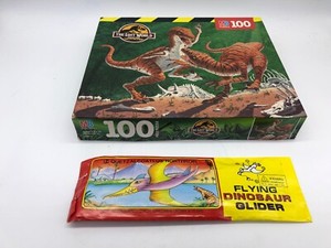 Jurassic Park The Lost World 100 Piece MB Puzzle Velociraptor 1997 | eBay