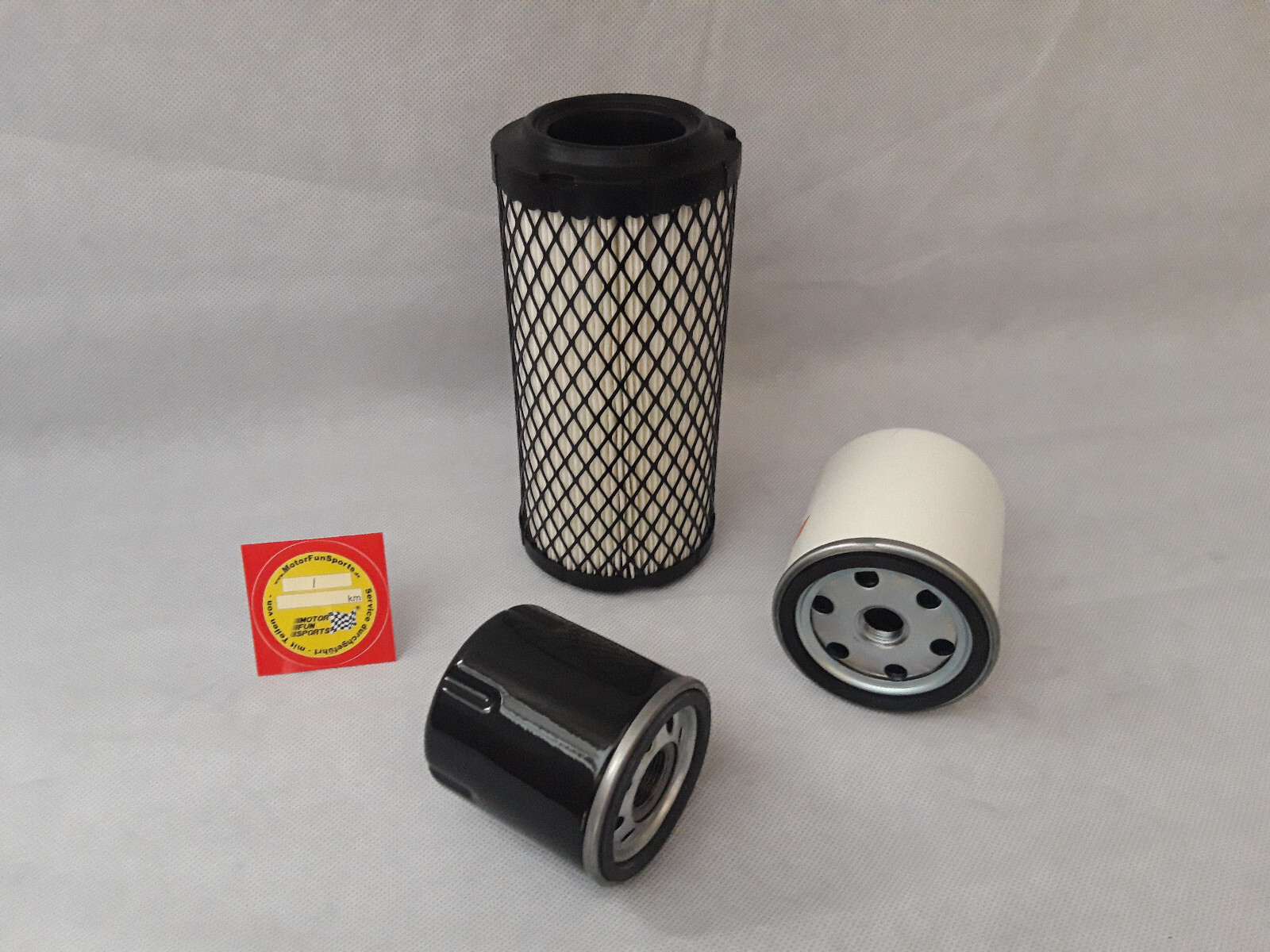 Filter Set (small) for Bobcat E 08 with engine Kubota D722 from year 2010