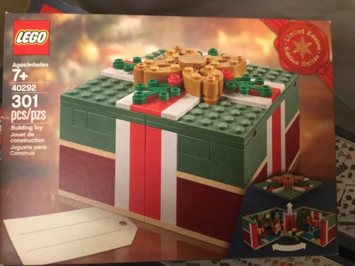 100 Lego 40292 Buildable Holiday Present Christmas Gift 301pcs