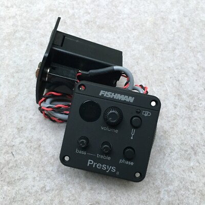 GUITAR PICKUP FISHMAN Presys II Active Genuine | eBay
