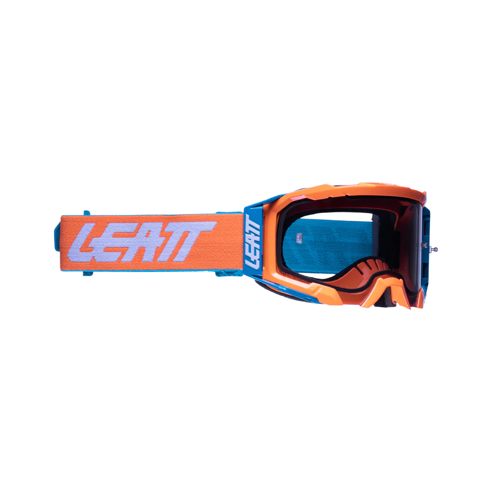 Leatt Velocity 5.5 Goggle NEON ORANGE - Light Grey Lens