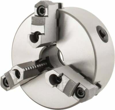 Value Collection 3 Jaws, 6'' Diam, Self Centering Manual Lathe Chuck