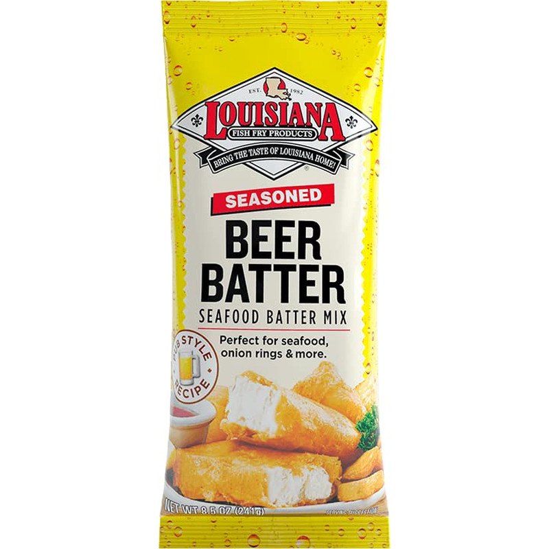 Seasoned Beer Batter Mix 8.5 Ounce Pack of 12