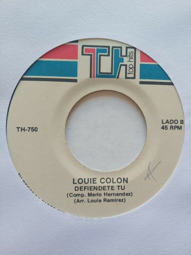 Louie Colon La Comay / Defiendete Tu TOP HITS TH-750 VG+ #1372 - Picture 2 of 2