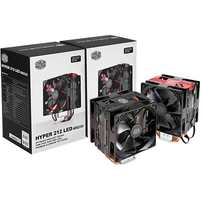 Cooler Master HYPER 212 LED TURBO Four heat pipes Dual