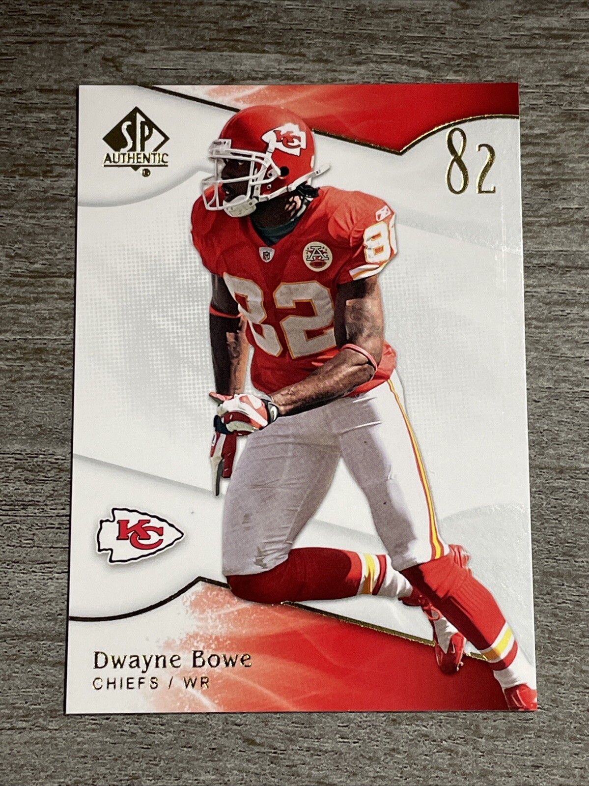 Dwayne Bowe 2009 SP Authentic Chiefs #46  *J705*