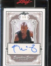 2023 Leaf Signature Series Kevin Garnett 1/1 Auto #SS-KG1