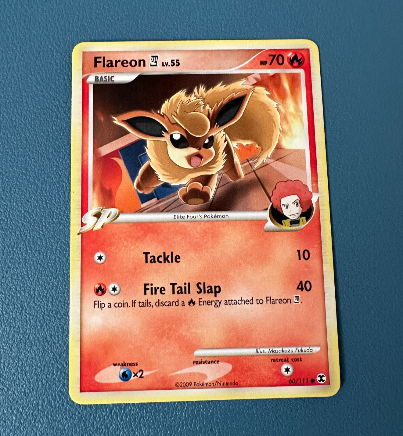 Flareon Pokémon TCG 60/111 Pokemon Rising Rivals Common NM