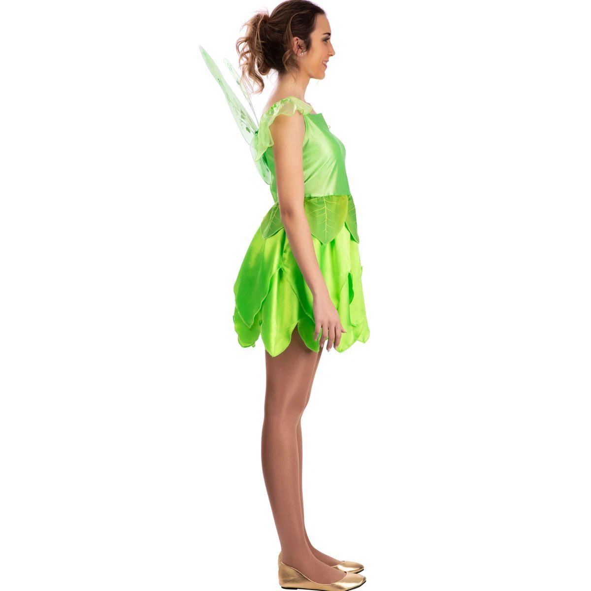 Grünes tinkerbell kleid