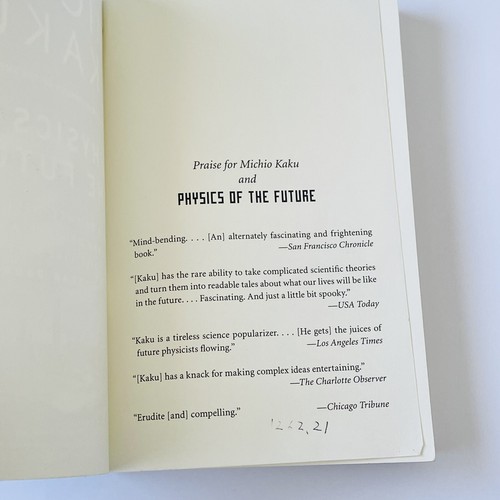 Physics Of The Future - By Michio Kaku - Picture 2 of 6