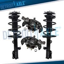 Front Steering Knuckles Wheel Hubs Struts Spring for 2003 - 2008 Toyota Corolla