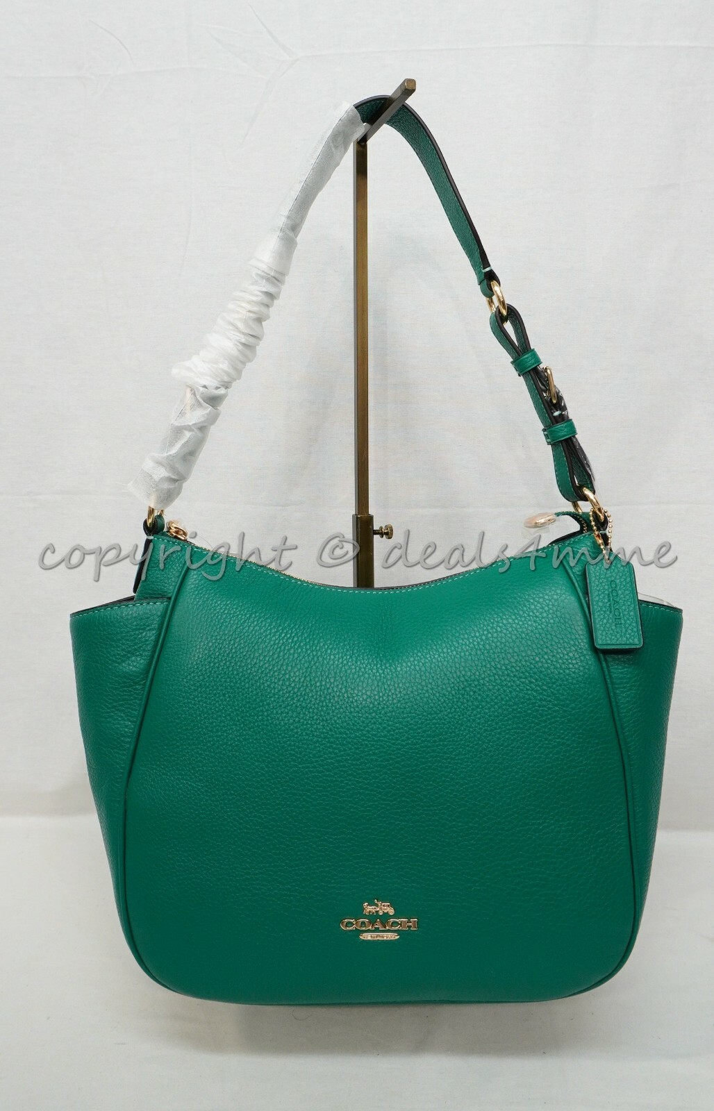 Coach+Rori+Shoulder+Bag2C+Large++Bright+Jade for sale online eBay