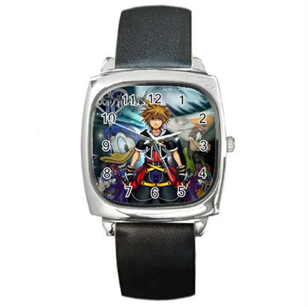 Kingdom hearts sora leather wrist watch HOT wrist watch eBay