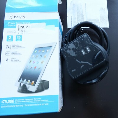Belkin Power Tablet Stand with 2.1A USB Charging