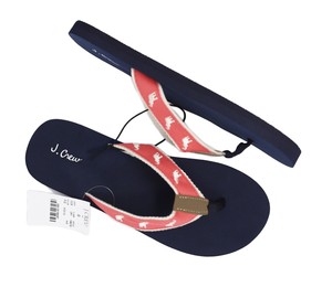 j crew flip flops