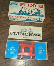 Parker Brothers Flinch the Famous Card Game in Original Box 1963- Complete