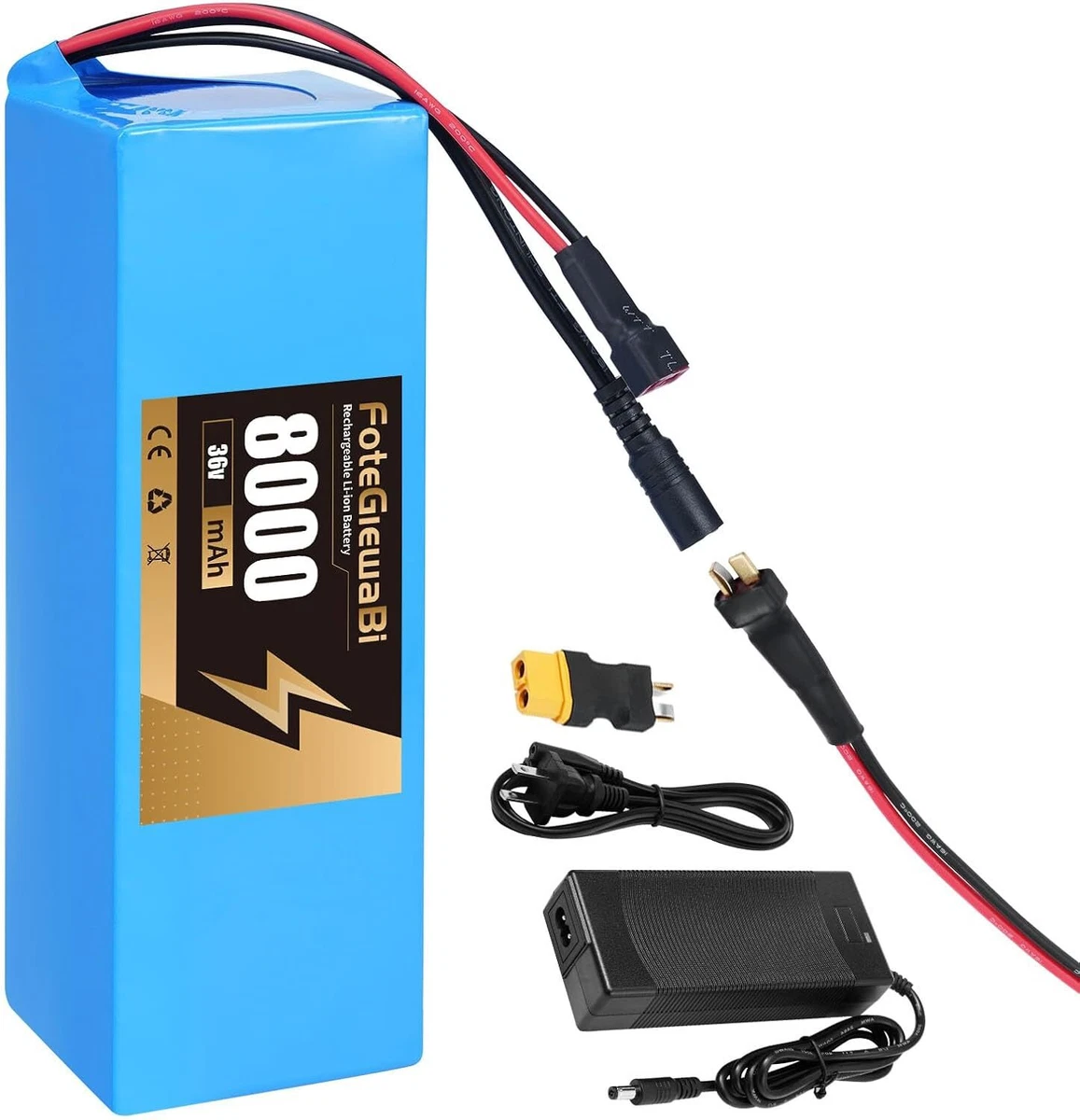 Li-Ion Rechargeable Batteries 36 V 8 Ah Amp Hours for sale | eBay