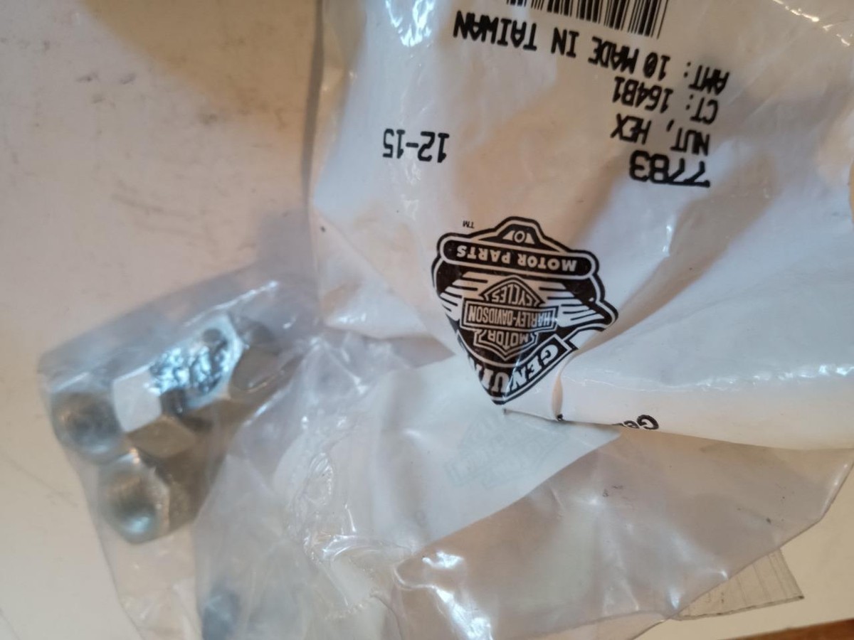 Harley NOS 68900-03 JAM NUT 7744 HEX 7783 7880 MECHANICS SPECIAL