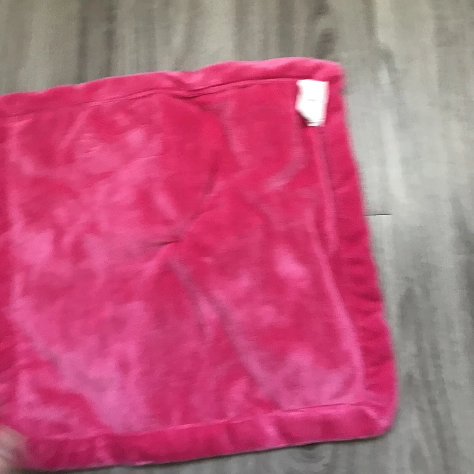 Manta de Seguridad Tiddliwinks Rosa Mariposa Lovey Frambuesa Jardín 12" EXCELENTE Foto 4 de 4