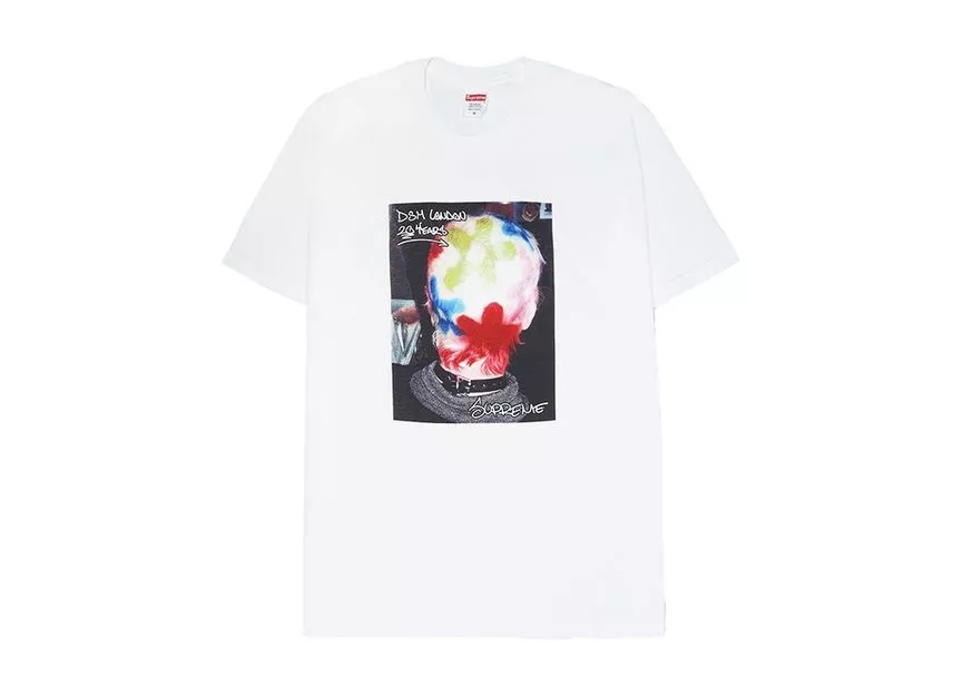 Tee shirt blanc Supreme Dover Street Market London 20e anniversaire