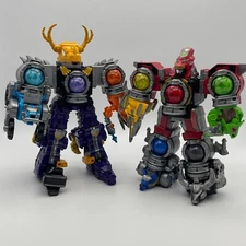 Power Rangers Uchu Sentai Kyuranger DX Kyurenoh Ryuteioh Megazord Set Bandai