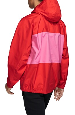 Nike ACG Men's Packable Jacket - Habanero Red / Lotus Pink