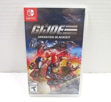 Image of GI JOE OPERATION BLACKOUT Nintendo Switch Video Game - New Factory seal