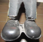 Tin Metal Body Rubber Face Wind-Up Toy Marching Band Leader (NEEDS WORK) — photo 3