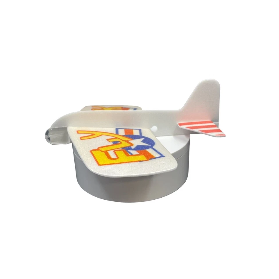 Vintage Fly Back Styrofoam Glider Airplane Tricks Stunts Returns to You - NOS - Image 4 of 4