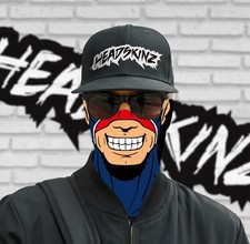 NECK GAITER / HEAD TUBE - CAPTAIN AUSTRALIA - Motorbike, Hunting, Fishing 