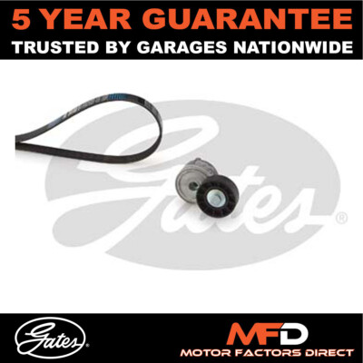 Fits Ford Peugeot Volvo Citroen Fiat Lancia Gates Alternator Drive Belt Kit