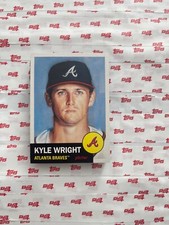 2023 TOPPS LIVING SET # 585 KYLE WRIGHT Atlanta Braves 1,688 Printed a